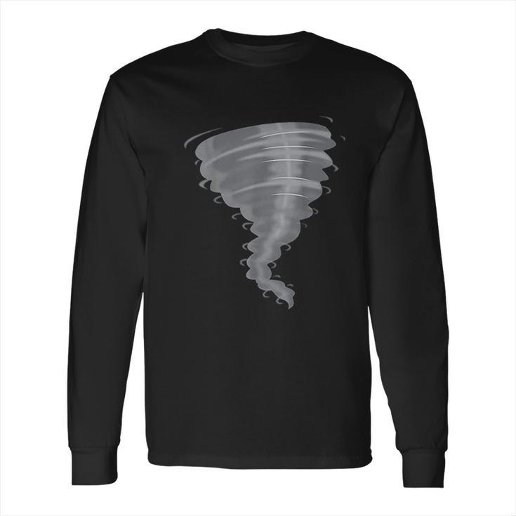 Tornado Storm Chaser Scary Weather Hurricane Long Sleeve T-Shirt