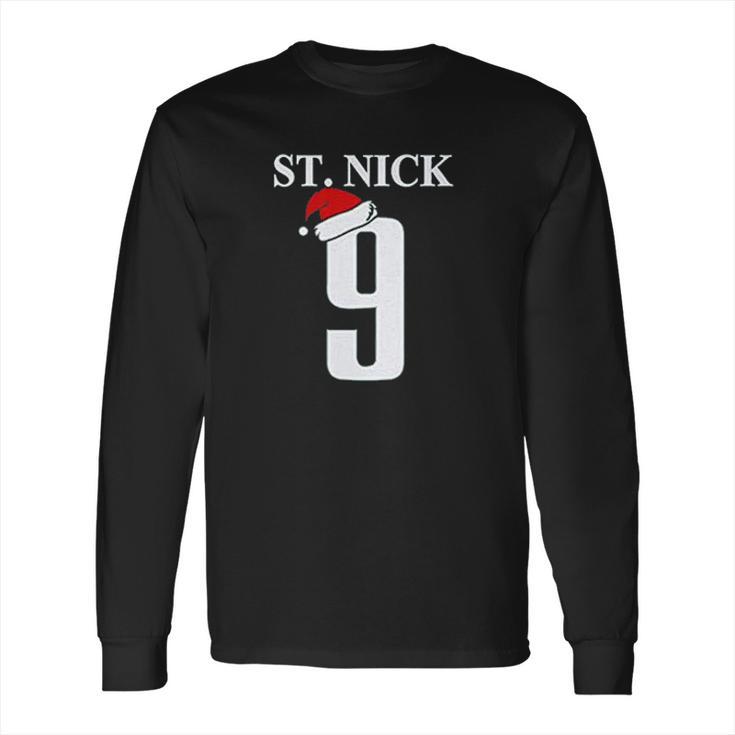 The Tune Guysblack Philadelphia Saint Nick Long Sleeve T-Shirt