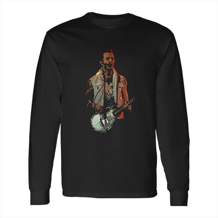 Tv Times Joe Strummer The Clash Live Long Sleeve T-Shirt