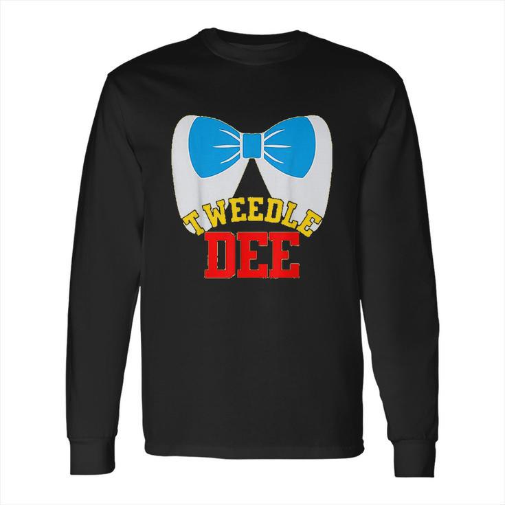 Tweedle Dee Dum Funny Matching Halloween Costume For Couples Long Sleeve T-Shirt