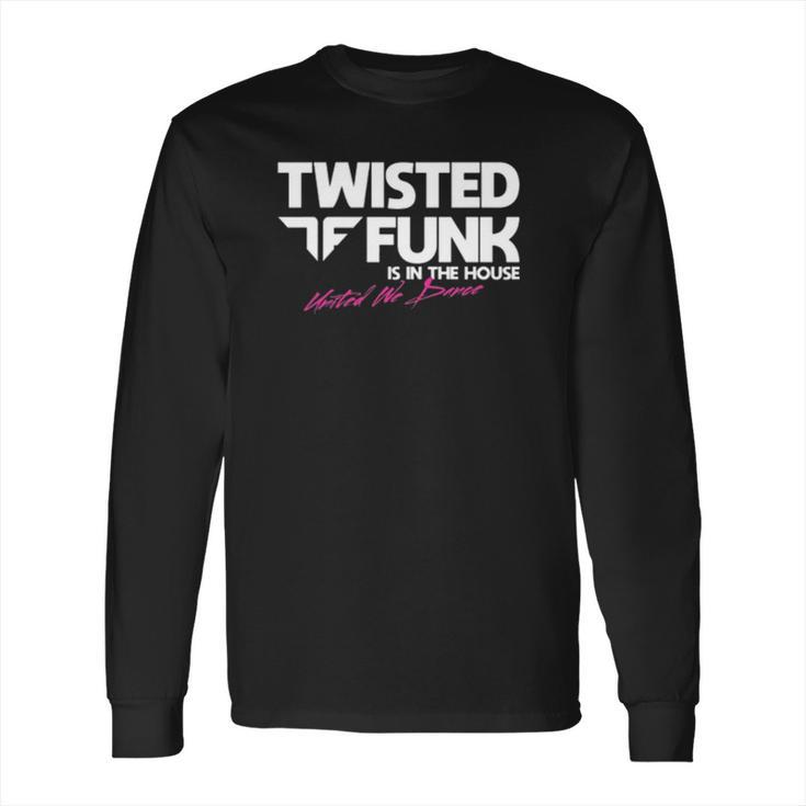 Twisted Funk Records Global Club Wear Black Long Sleeve T-Shirt