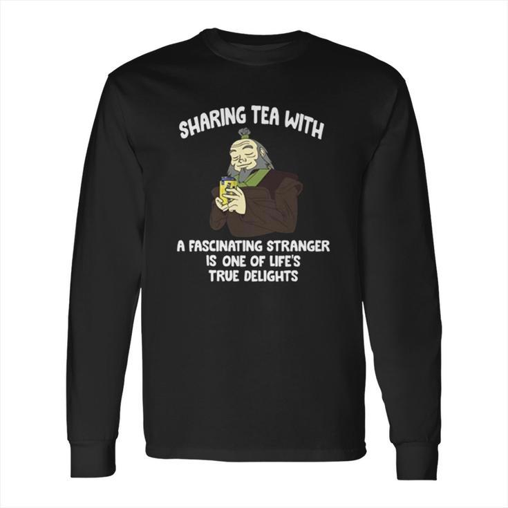 Twisted Tea Sharing Tea With A Fascinating Stranger Long Sleeve T-Shirt