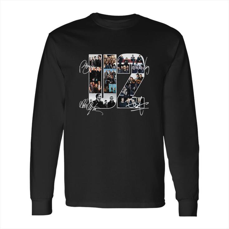 U2 Signatures Shirt Long Sleeve T-Shirt