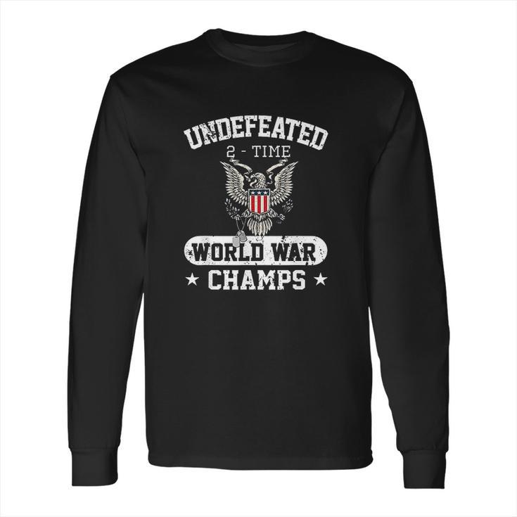 Undefeated World Champs Long Sleeve T-Shirt