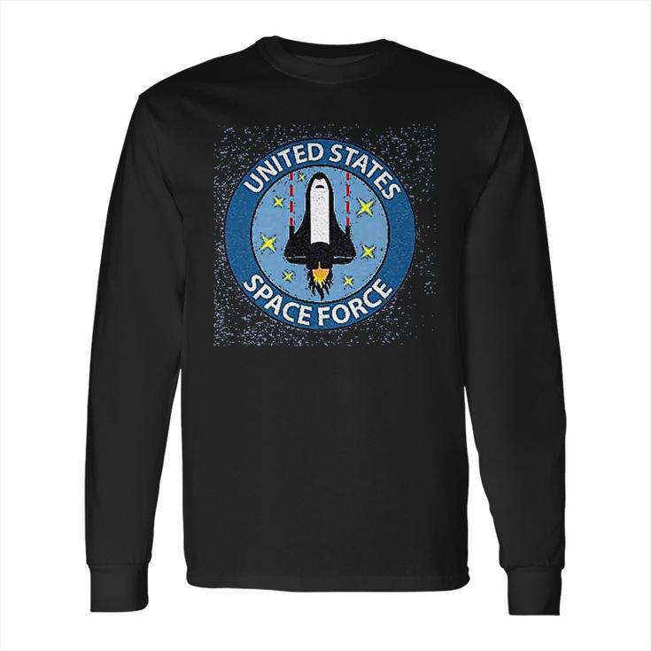 United States Space Force Funny Politics Costume Long Sleeve T-Shirt