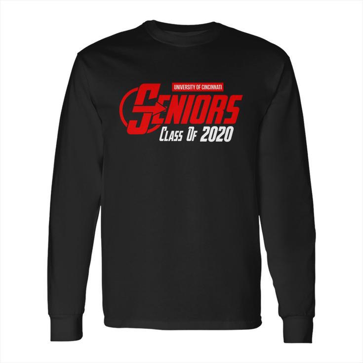 University Of Cincinnati Seniors Class Of 2020 Superhero Graduation Long Sleeve T-Shirt