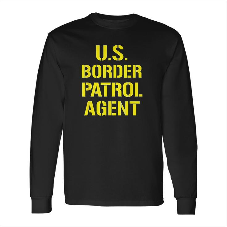 Us Border Patrol Agent Halloween Long Sleeve T-Shirt