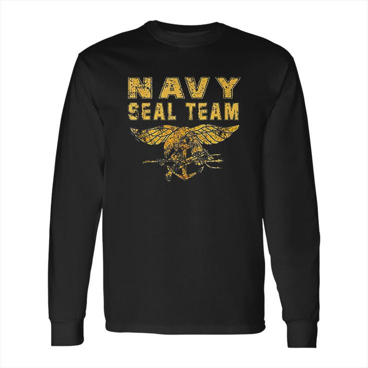 Us Navy Seal Team Original Navy Long Sleeve T-Shirt