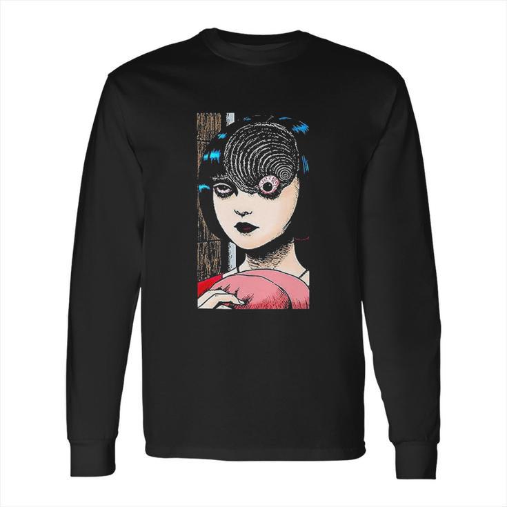 Uzumaki Junji Ito Japanese Horror Manga Long Sleeve T-Shirt