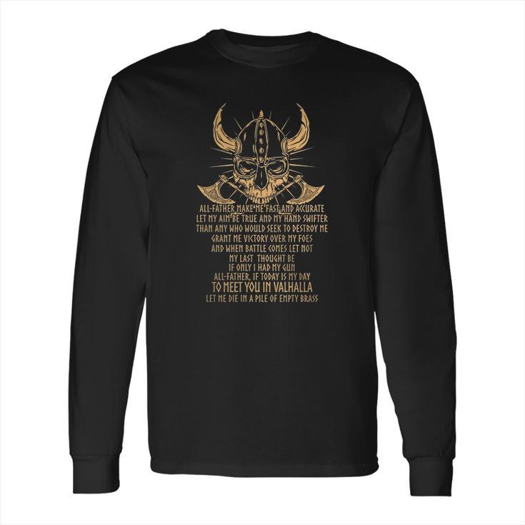 The Vikings Prayer Long Sleeve T-Shirt