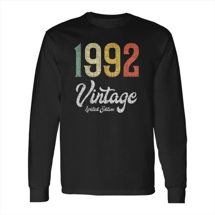 Vintage 1992 Limited Edition Birthday Long Sleeve T-Shirt