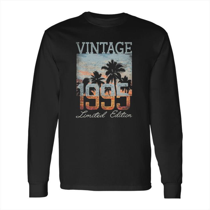 Vintage 1995 Limited Edition 26Th Birthday 26 Years Old Gift Long Sleeve T-Shirt