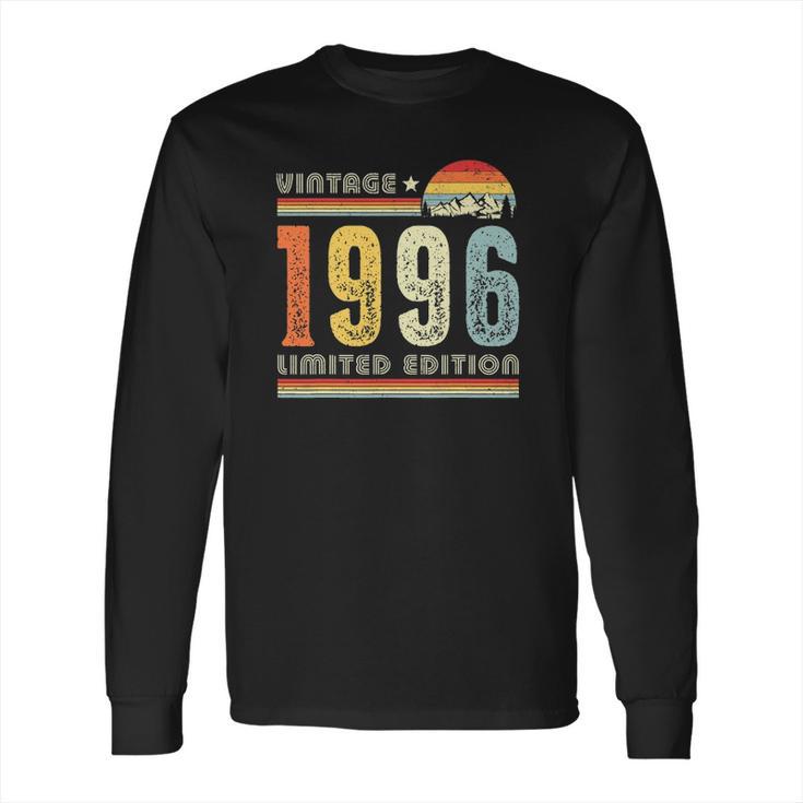 Vintage 1996 Made In 1996 26Th Birthday 26 Years Old Long Sleeve T-Shirt