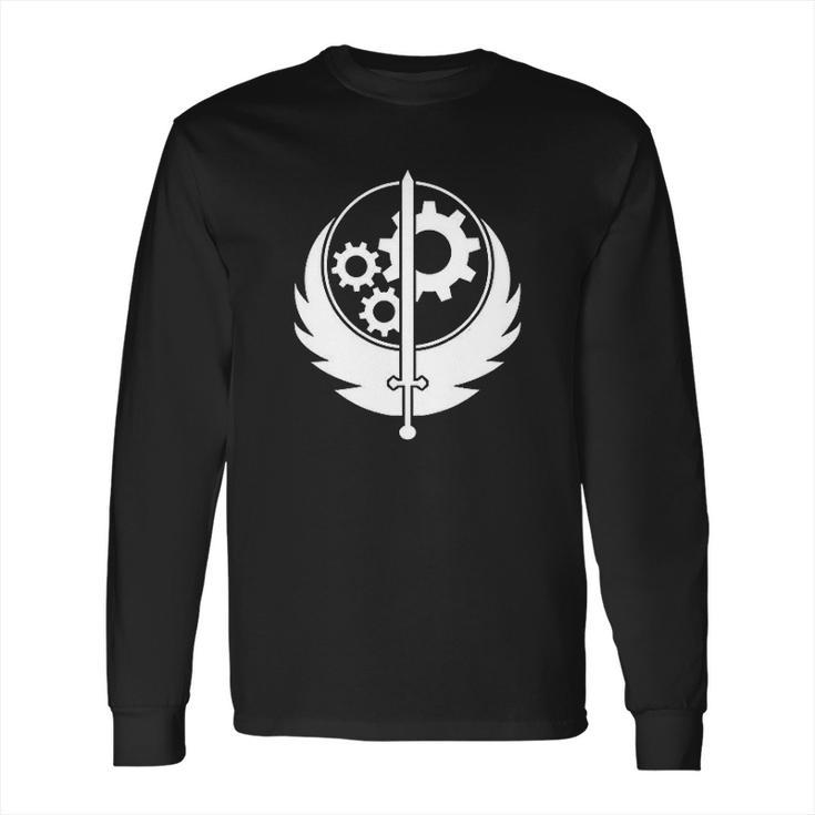 Vintage Brotherhood Of Steel Logo Long Sleeve T-Shirt