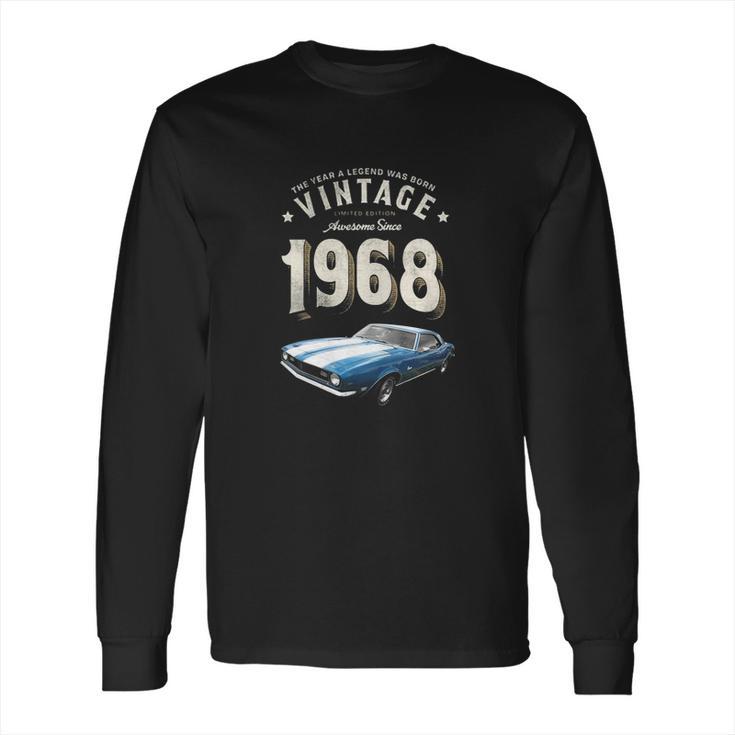 Vintage Camaro 1968 Shirt Long Sleeve T-Shirt