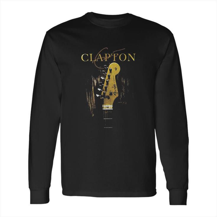 Vintage Retro Style Clapton Classic Guitar Long Sleeve T-Shirt