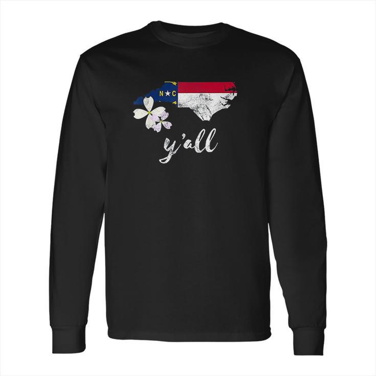 Vintage State Of North Carolina Long Sleeve T-Shirt