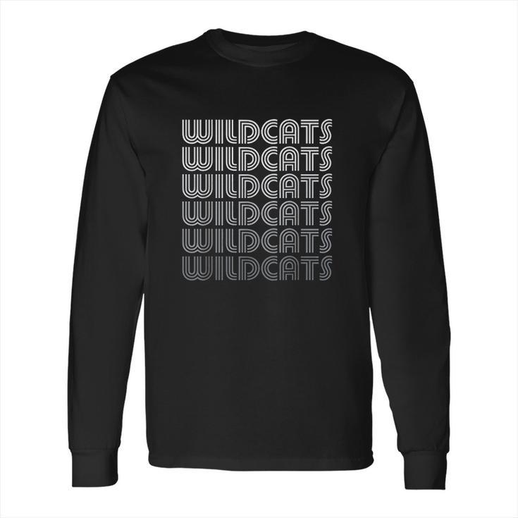 Vintage Wildcats Long Sleeve T-Shirt