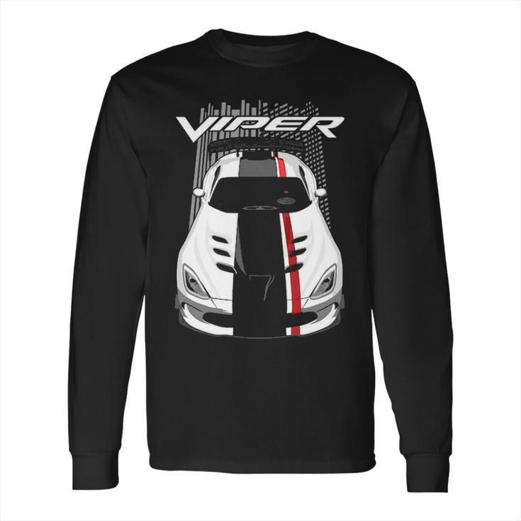 Viper Acr 5Th Generation White And Black Long Sleeve T-Shirt