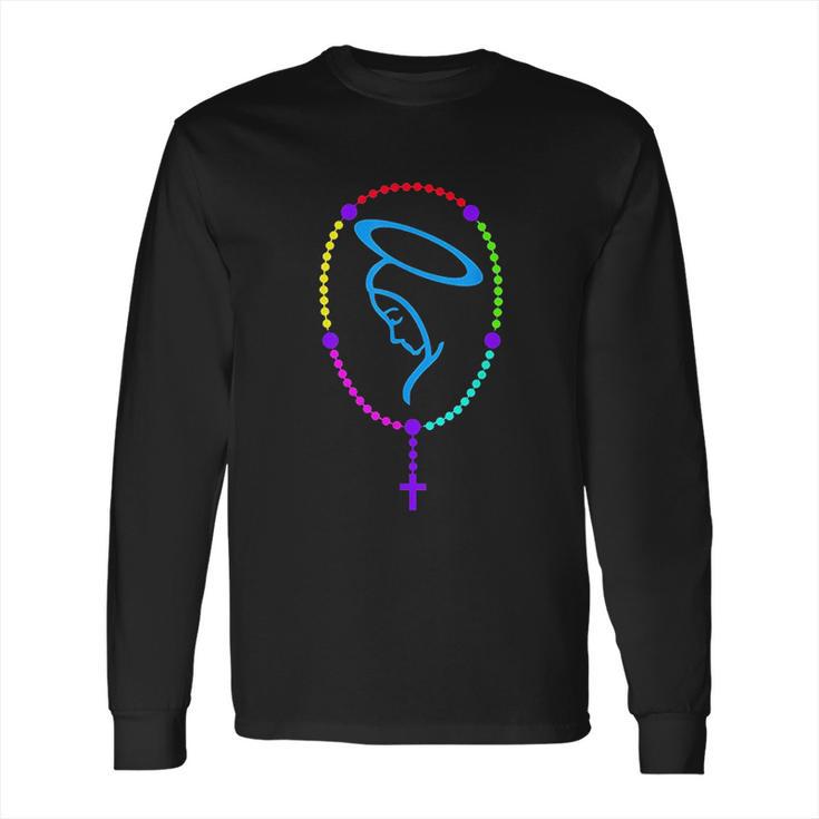 Virgin Mary Catholics Long Sleeve T-Shirt