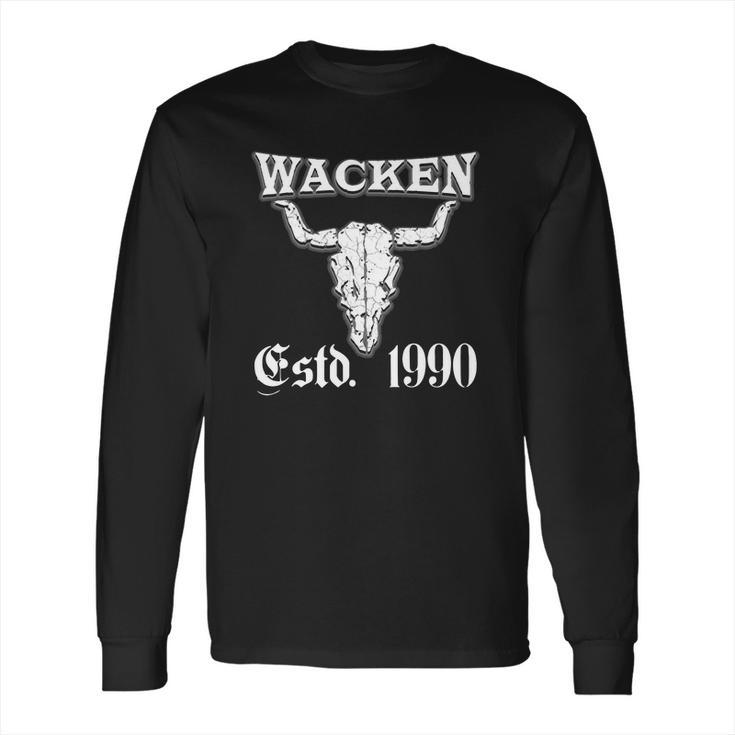 Wacken Open Air Estd 1990 Long Sleeve T-Shirt