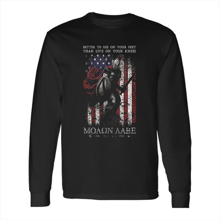 Warrior 12 Die On Your Feet Long Sleeve T-Shirt