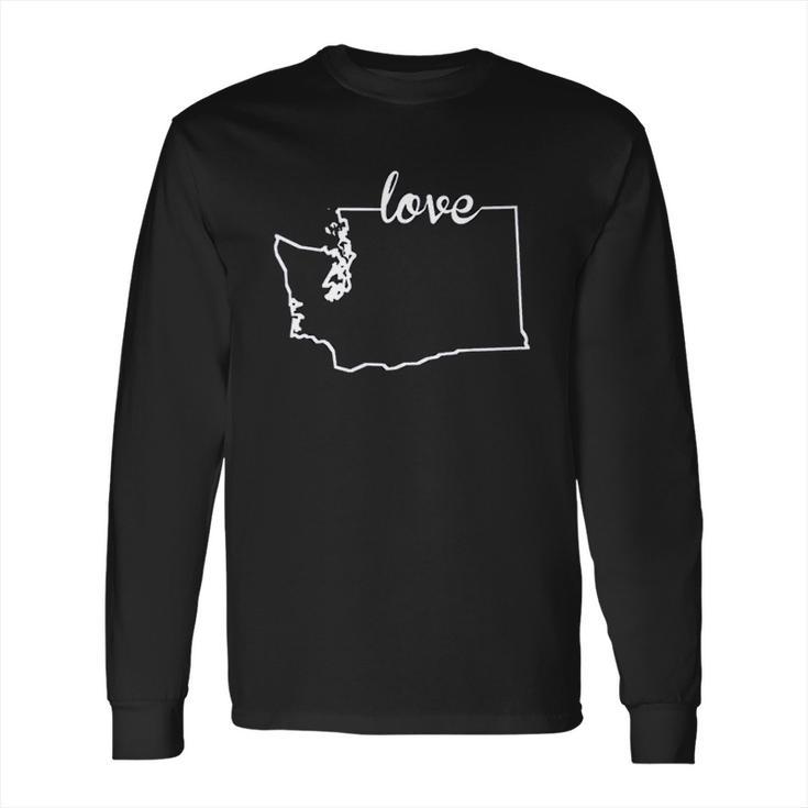 Washington State Home Love Long Sleeve T-Shirt