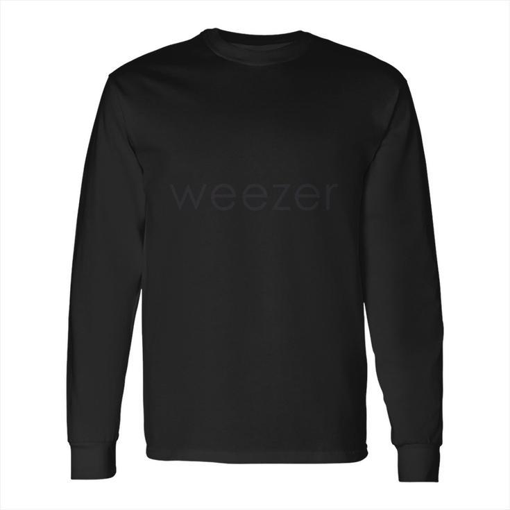 Weezer Rock Band Basic Art Long Sleeve T-Shirt