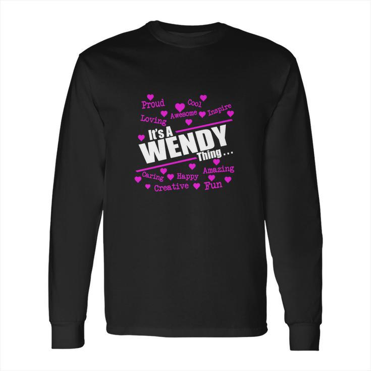 Wendy Long Sleeve T-Shirt