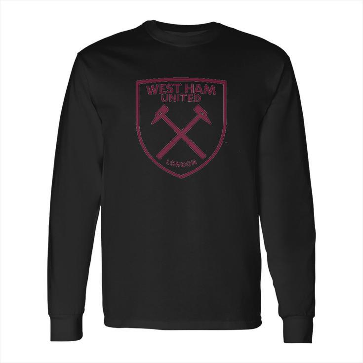 West Ham United Maroon Long Sleeve T-Shirt