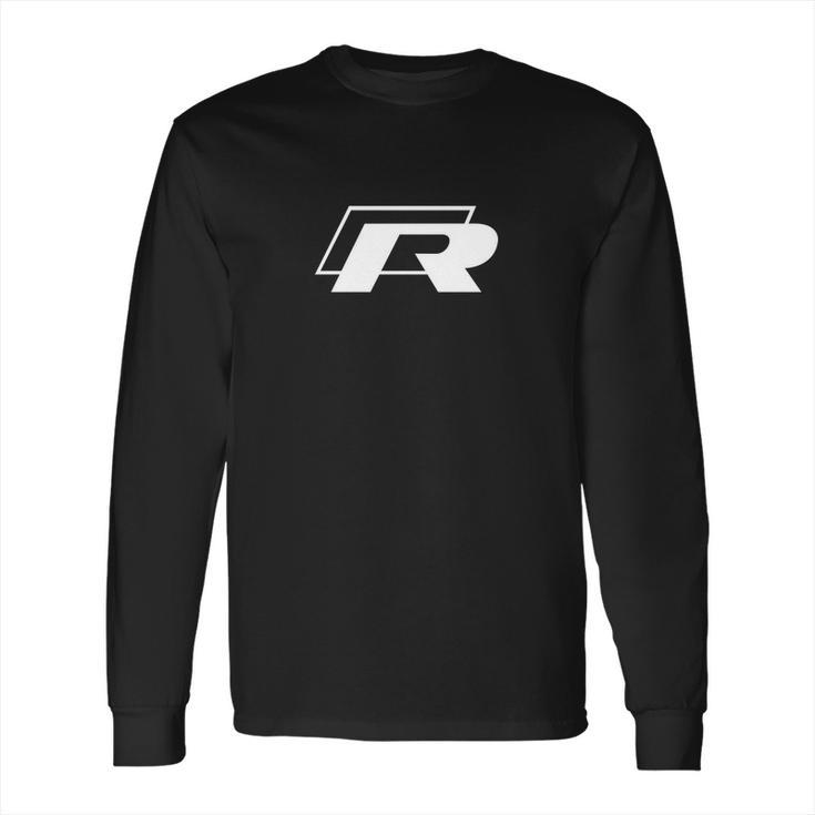 White Logo R Long Sleeve T-Shirt