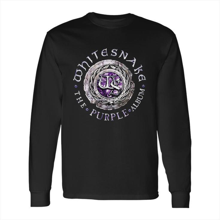 Whitesnake Band The Purple Album Tshirt Long Sleeve T-Shirt