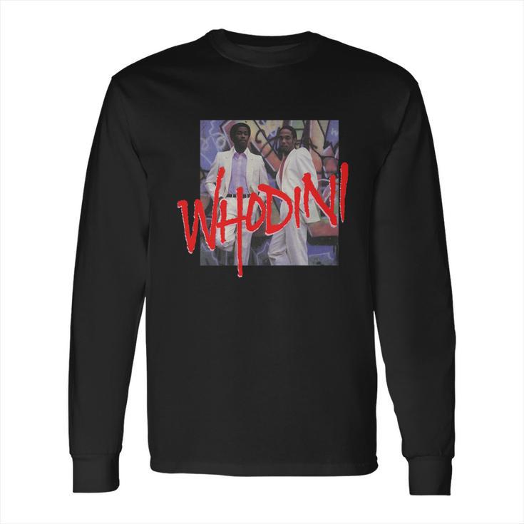 Whodini Escape Hip Hop Music Group Long Sleeve T-Shirt