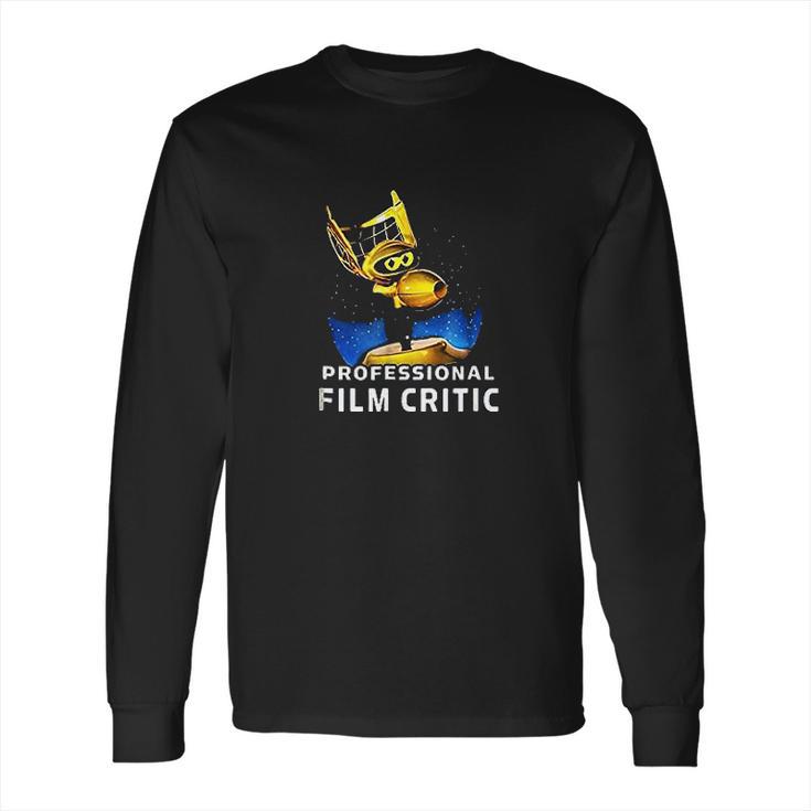 Willietravis Crow Professional Film Critic Long Sleeve T-Shirt