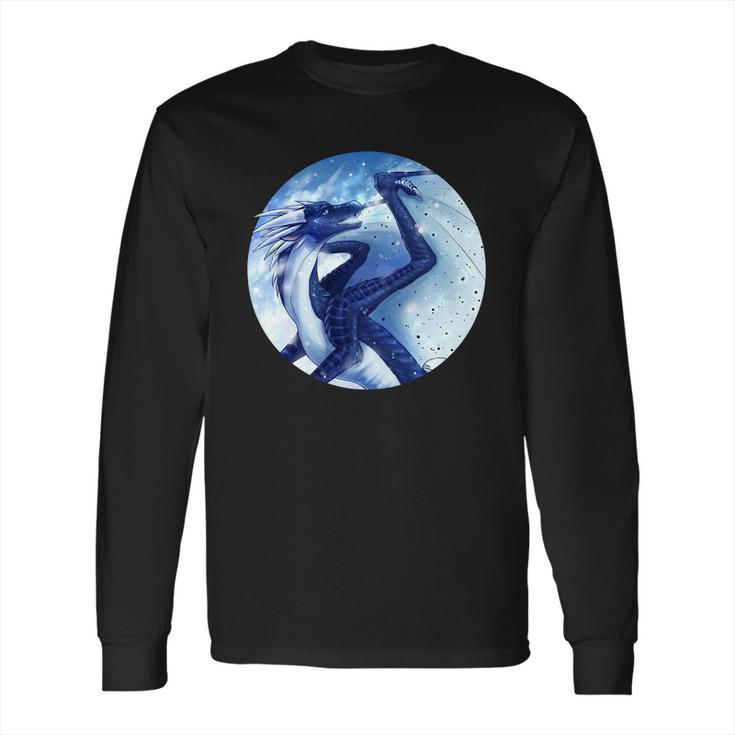 Wings Of Fire - Whiteout The Icewingnightwing Hybrid T-Shirt Long Sleeve T-Shirt