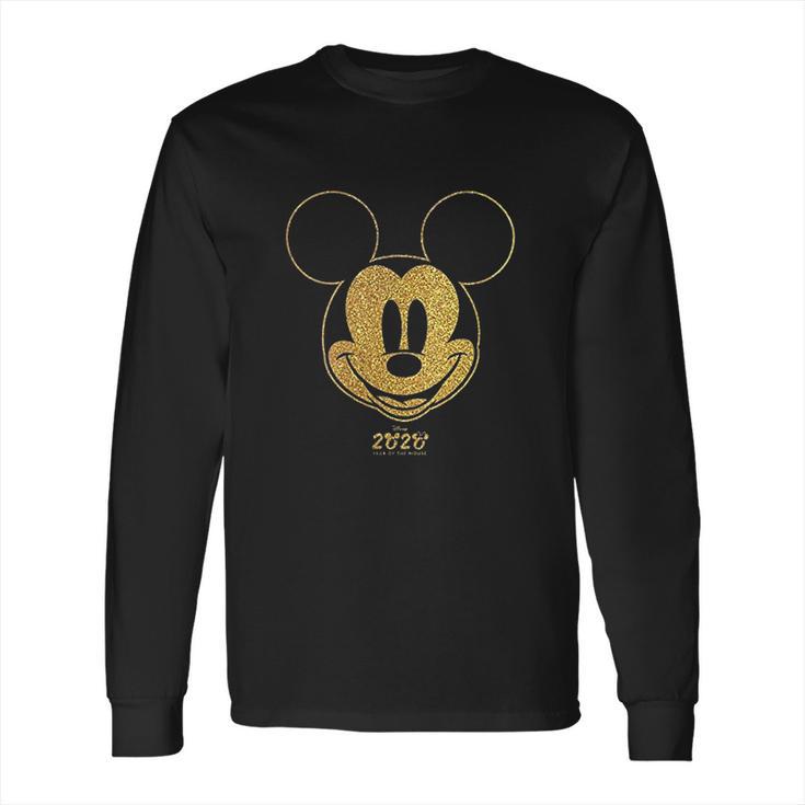 Year Of The Mouse Golden Mickey Long Sleeve T-Shirt