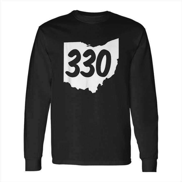 Youngstown Ohio 330 Area Code Long Sleeve T-Shirt