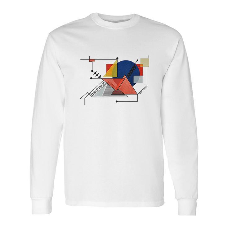 100 Years Of Bauhaus Art School Long Sleeve T-Shirt