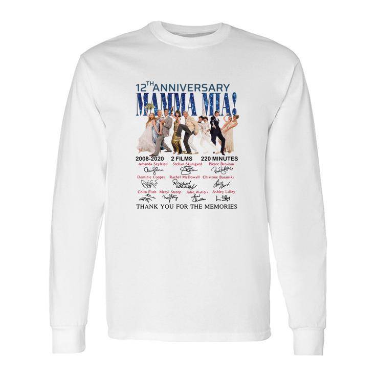 12Th Anniversary Mamma Mia Long Sleeve T-Shirt