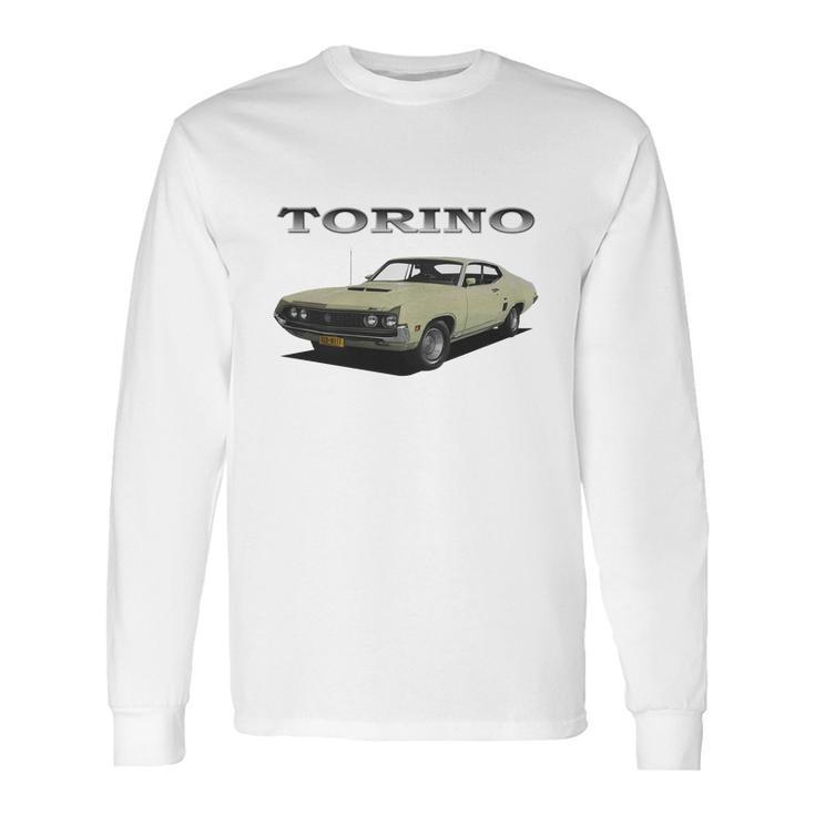 1970 Ford Torino Cream Long Sleeve T-Shirt