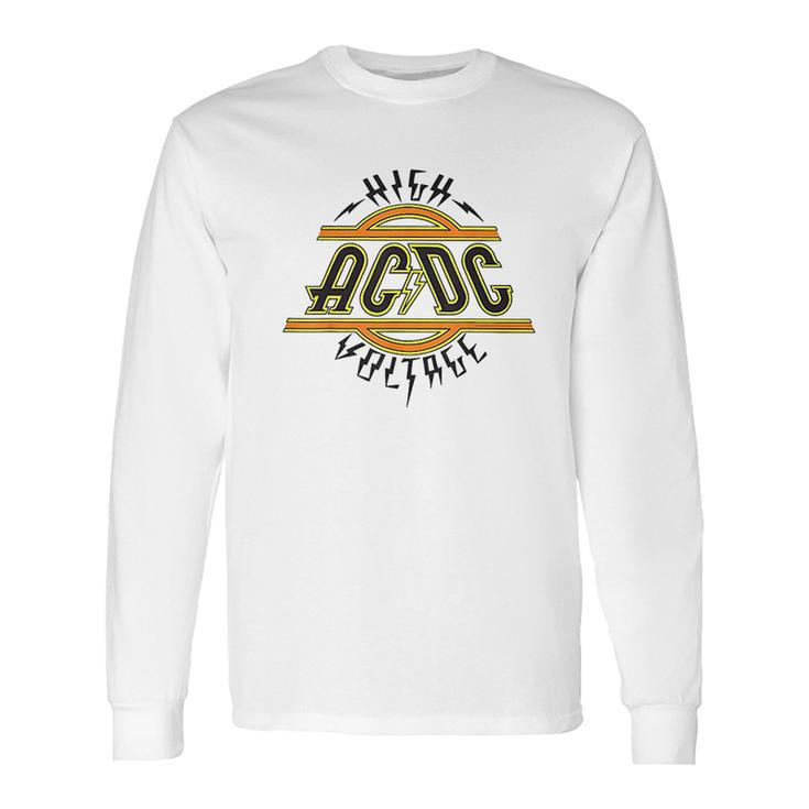 Ac Dc High Voltage Long Sleeve T-Shirt