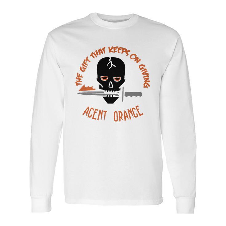 Agent Orange The Gift That Keeps On Giving Shirt Long Sleeve T-Shirt