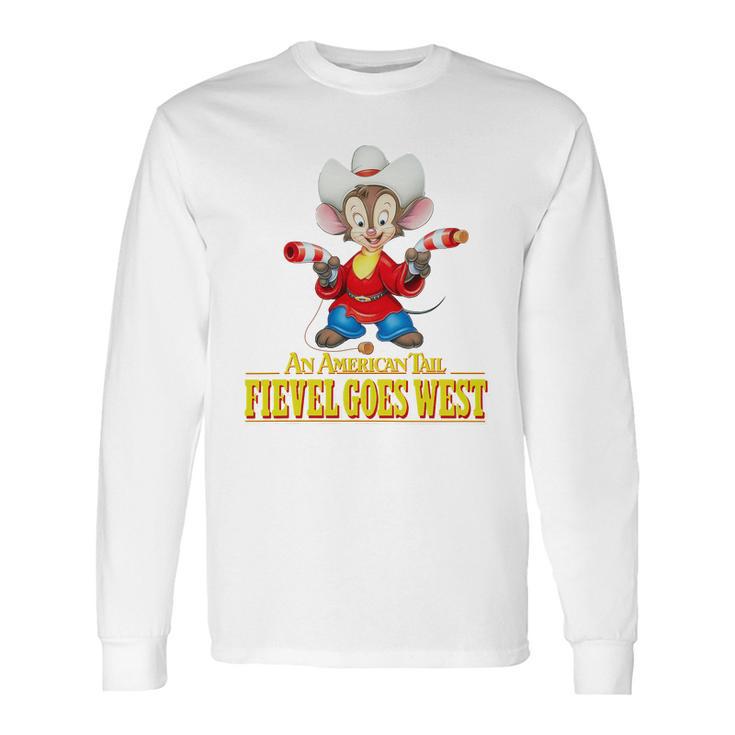 An American Tail Fievel Goes West Long Sleeve T-Shirt