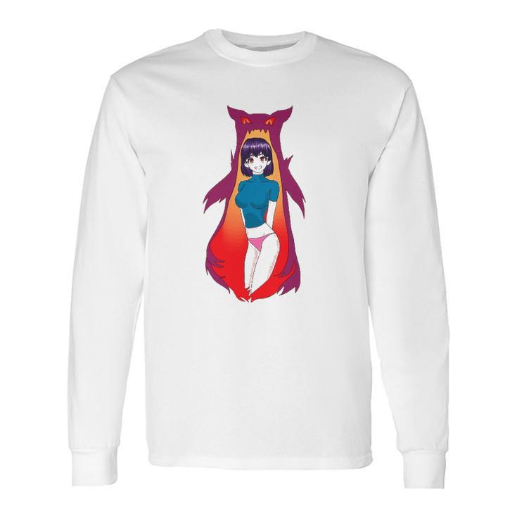 Anime  Kawaii Pastel Goth Japanese Anime Girl Long Sleeve T-Shirt