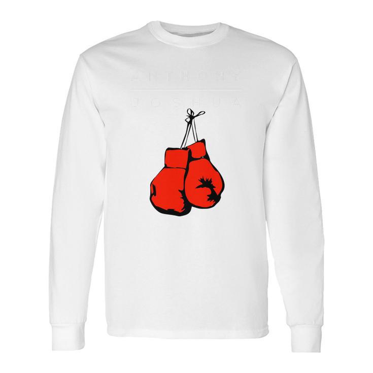 Anthony Joshua Aj Boxing Long Sleeve T-Shirt