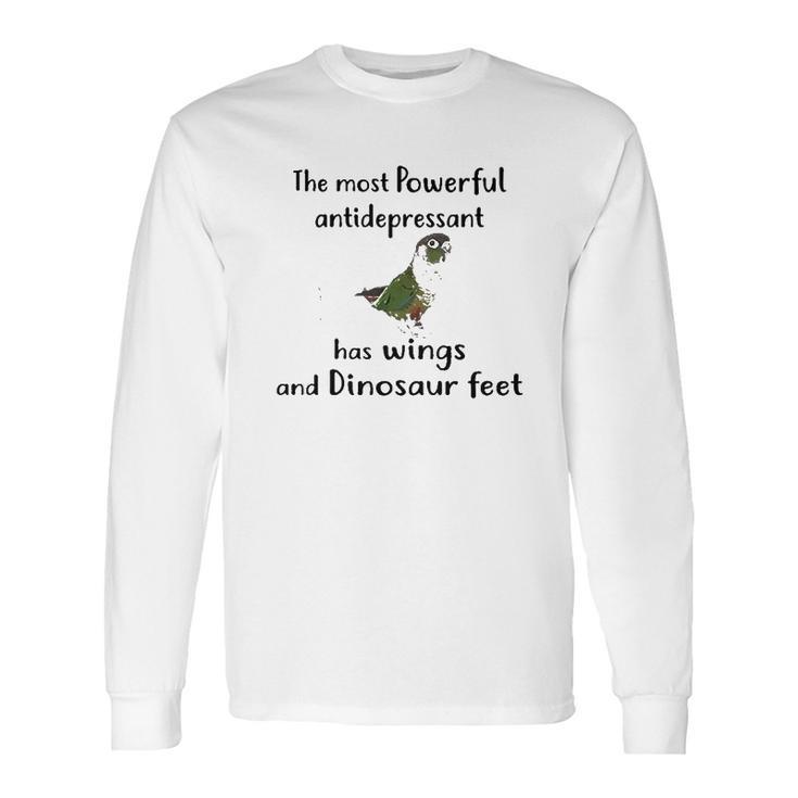 Most Antidepressant Parrot Bird Long Sleeve T-Shirt