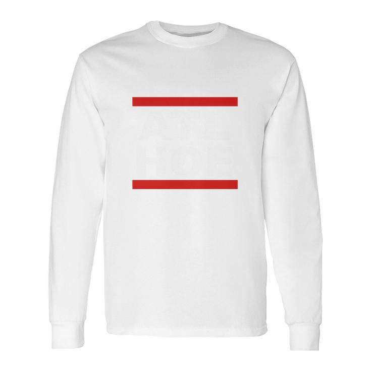 Atl Hoe Red Line Long Sleeve T-Shirt