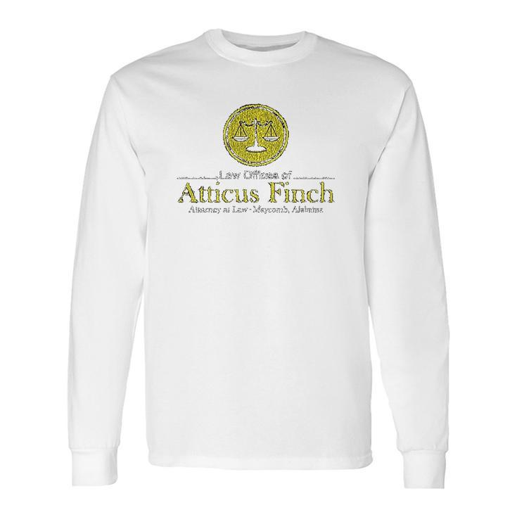 Atticus Finch Law Long Sleeve T-Shirt