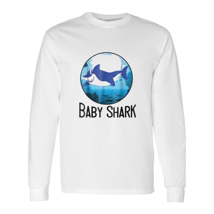 Baby Shark Matching Family Cute Long Sleeve T-Shirt