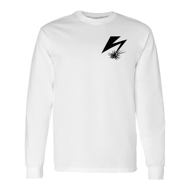 Bad Brains Front Black Lightning Pocket Long Sleeve T-Shirt